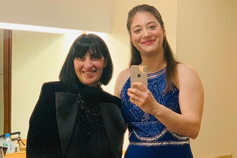 A phenomenal duo — with Ketevan Sepashvili